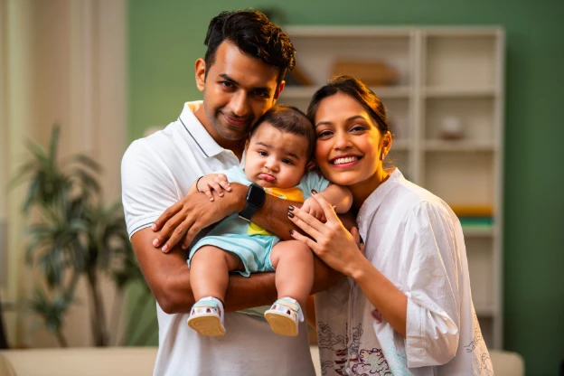 Indian American family